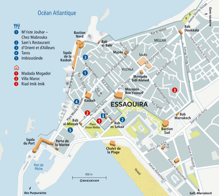 Karte Essaouira