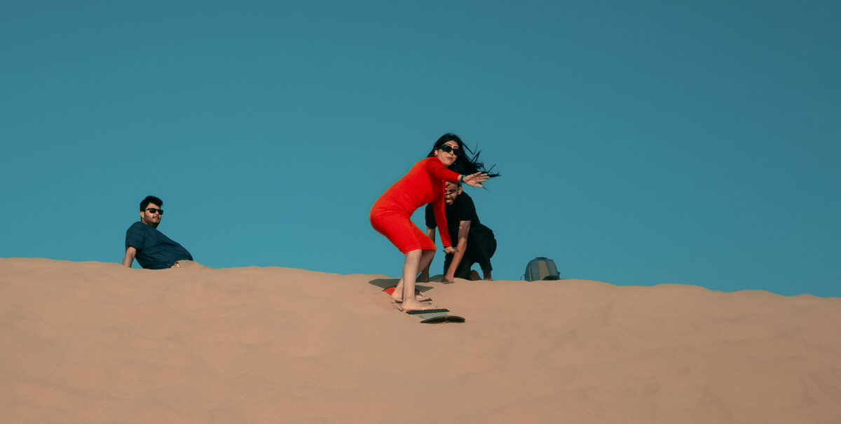 Sandboarding